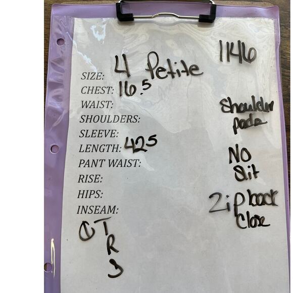 T & Company Womens 4 Petite Blue/Purple Floral Print TieBack Modest Cottagecore - Picture 7 of 7